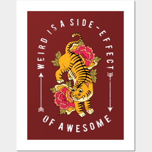 chinese Tiger  wisdom Posters and Art